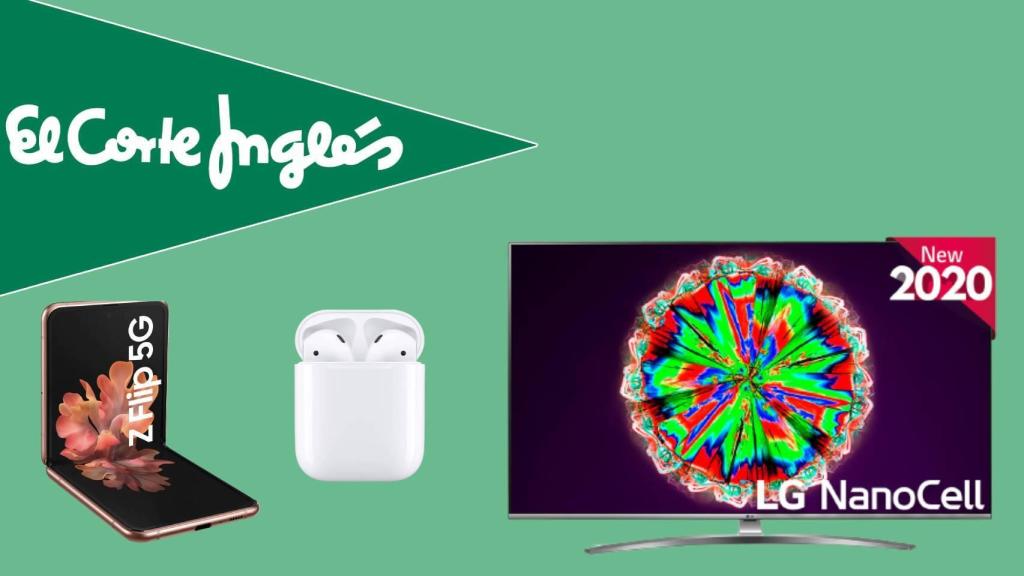 El Corte Inglés tiene chollos en electrónica en sus rebajas.