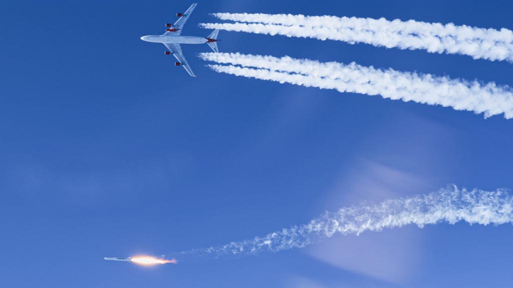 Launcher One encendiendo motor