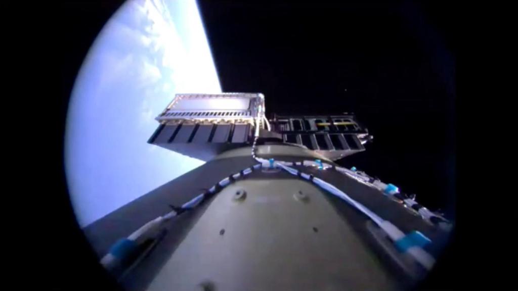 Desplegando los satélites en órbita