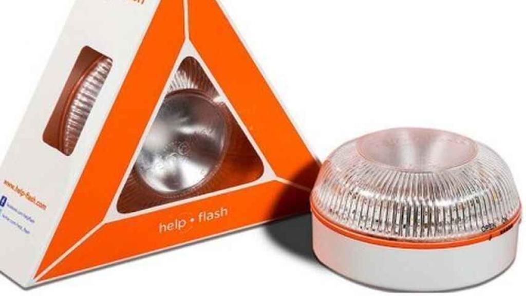 La baliza V-16 de Help Flash.