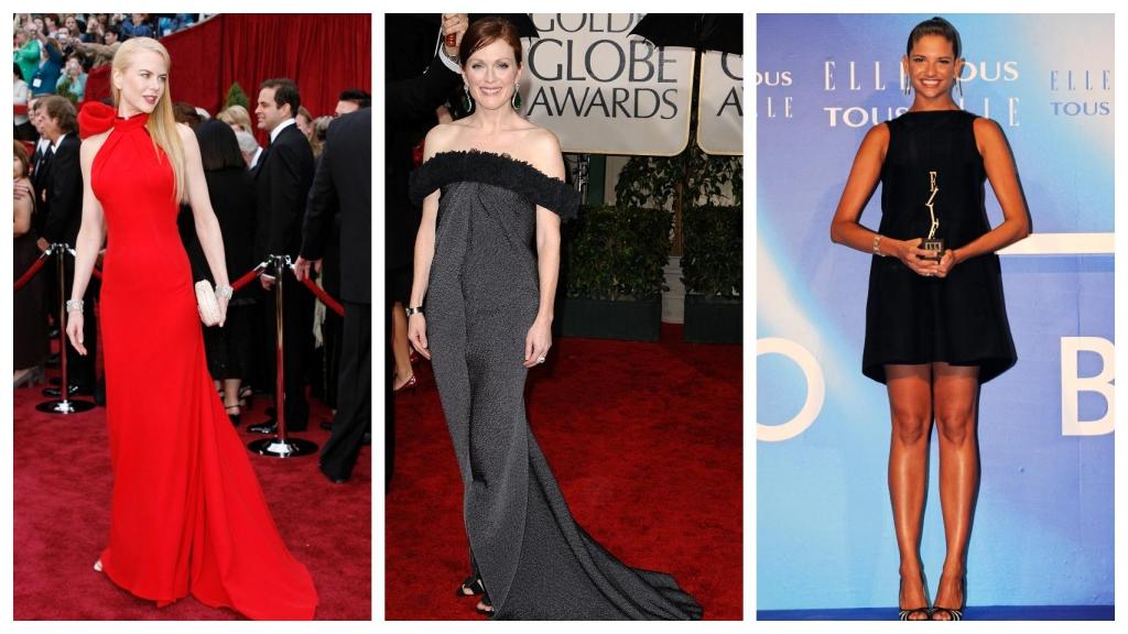 Nicole Kidman, Julianne Moore y Natalia Jiménez, con diseños del maestro de Getaria