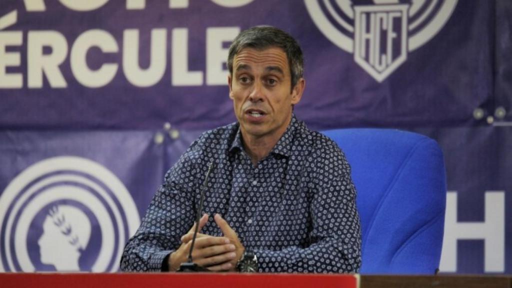 El director deportivo del Hércules, Carmelo del Pozo.