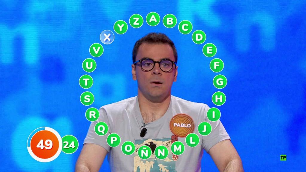 Pablo Díaz ha estado 260 programas en 'Pasapalabra'.