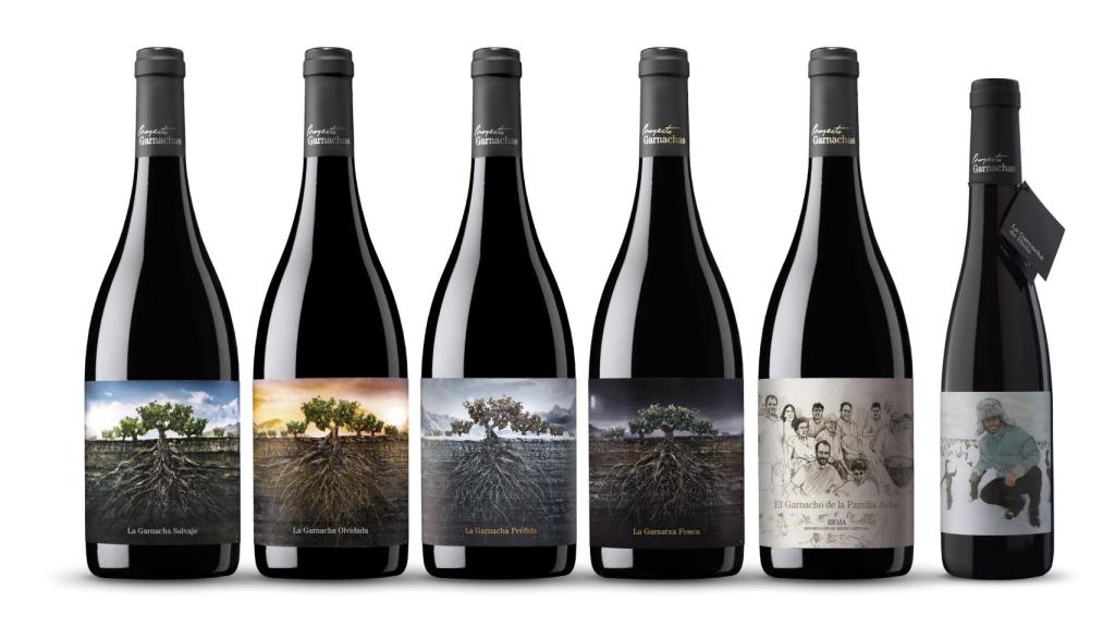 Línea de vinos del Proyecto Garnachas de Vintae.