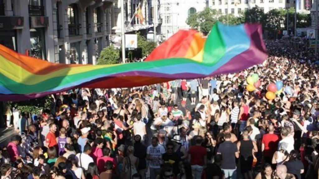 Manifestación del Orgullo en Madrid.