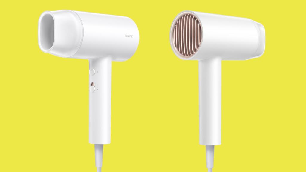 Así es el primer secador de pelo de Realme.