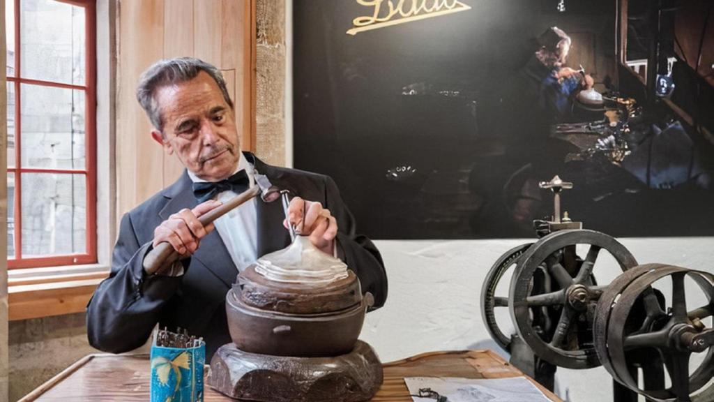 El orfebre Julio Lado.