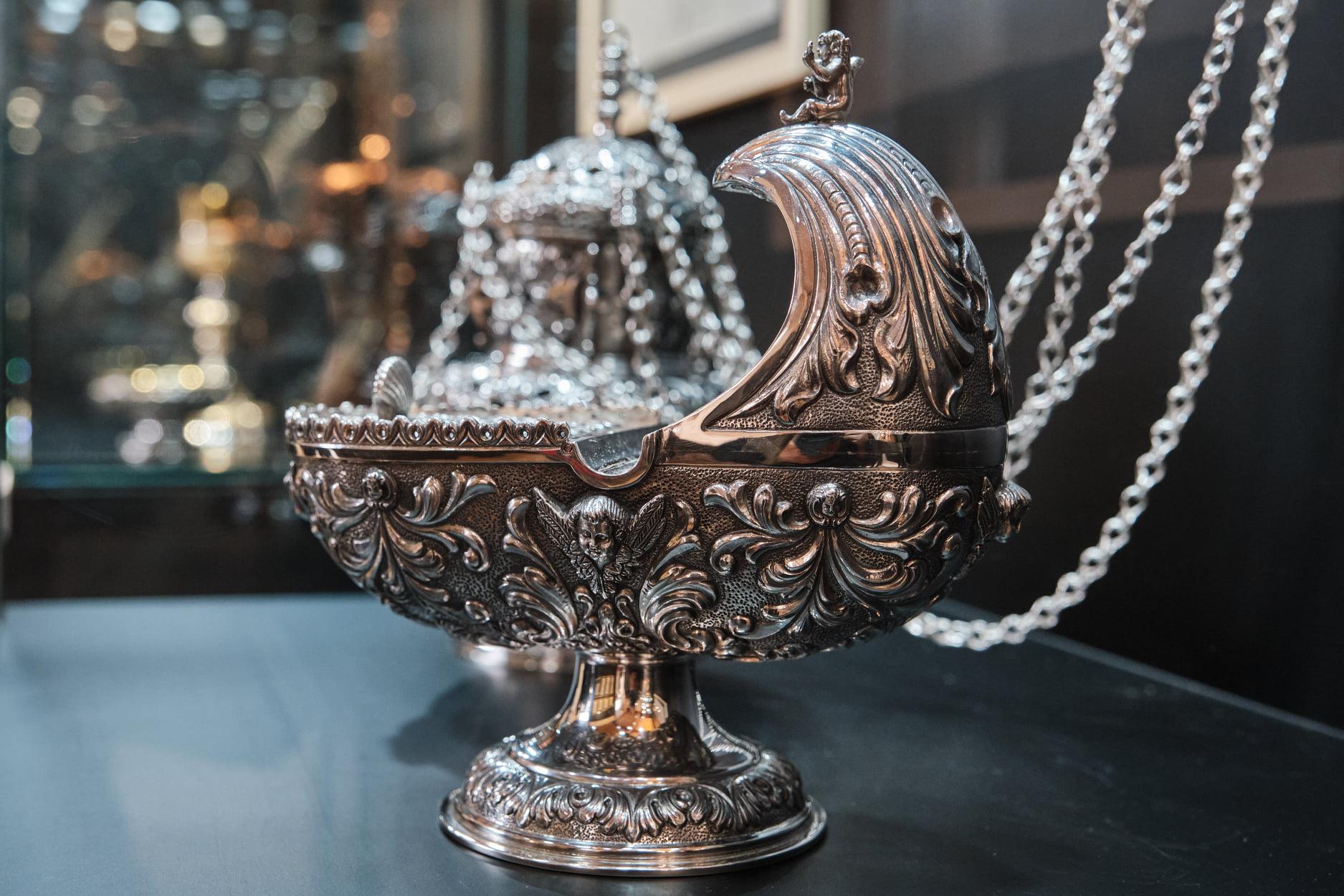 Detalles de la exposición en la Casa do Cabido (Xaime Cortizo/Artesanía de Galicia).