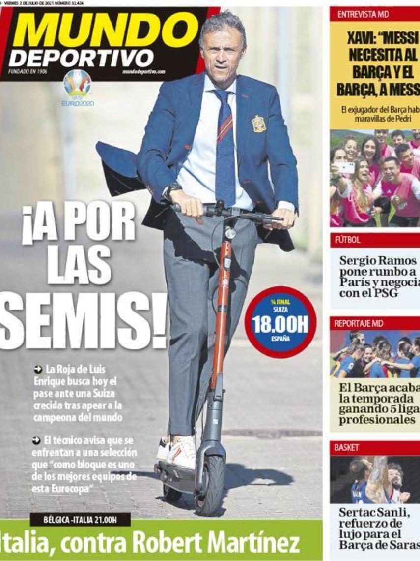 Portada Mundo Deportivo