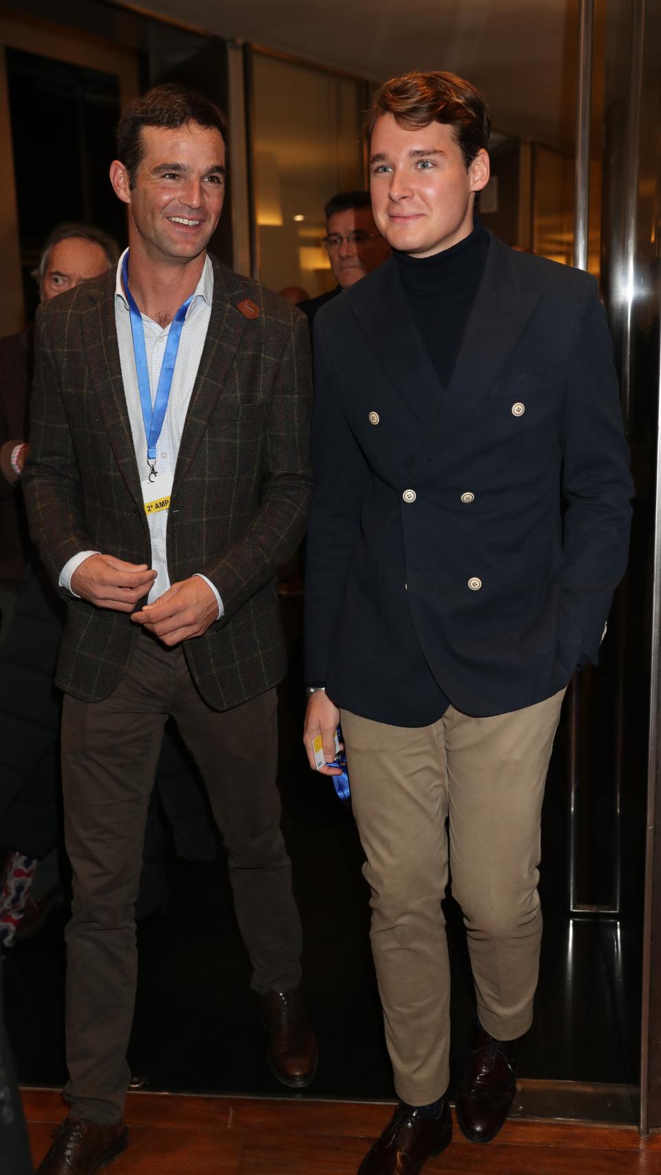 José Bono y Aitor Gómez, en una imagen de archivo.