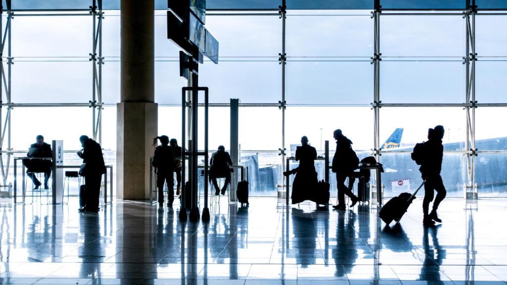 Imagen de un aeropuerto.