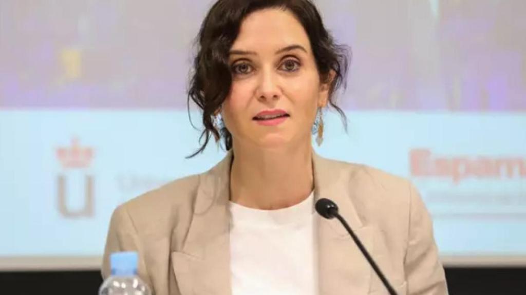 La presidenta de la Comunidad de Madrid, Isabel Díaz Ayuso, en una imagen de archivo.