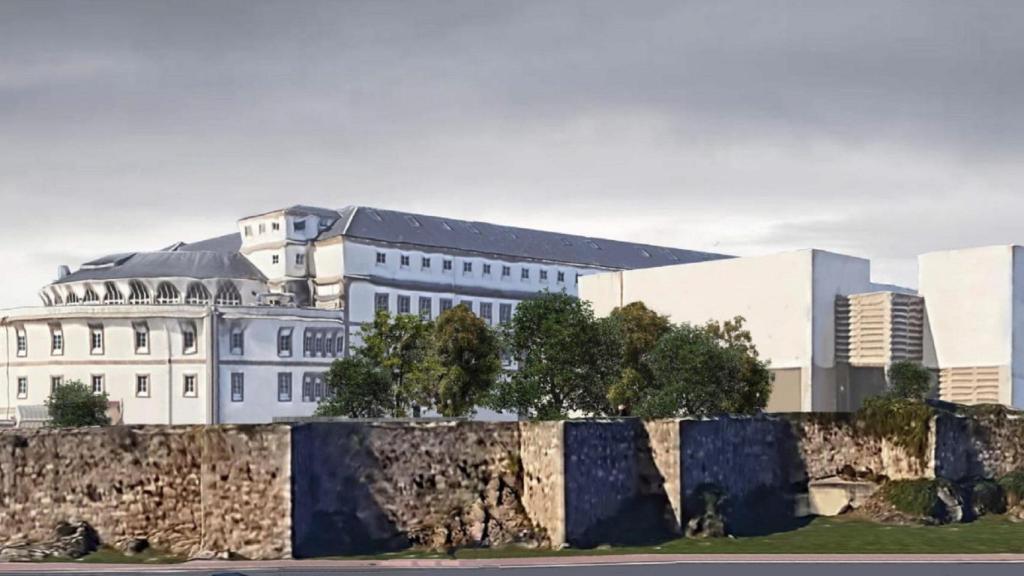 A Coruña mejorará el entorno de la muralla con un nuevo parque y una rampa