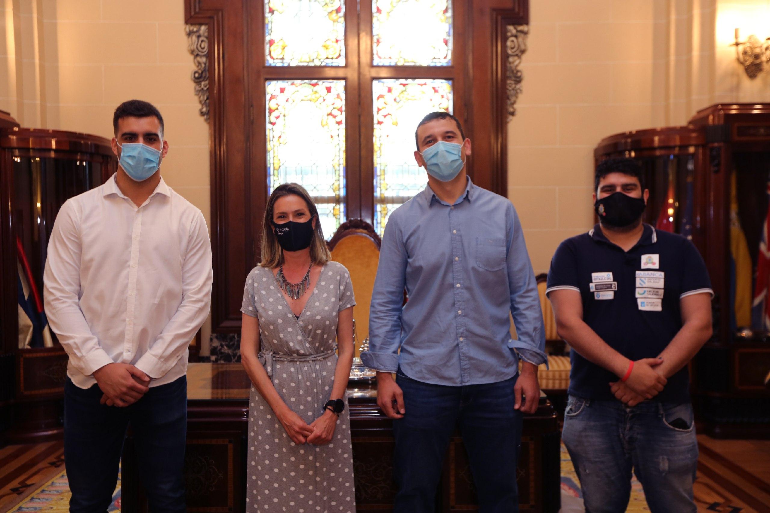 Presentación del Trofeo Internacional de Halterofilia Cidade da Coruña (Concello da Coruña).