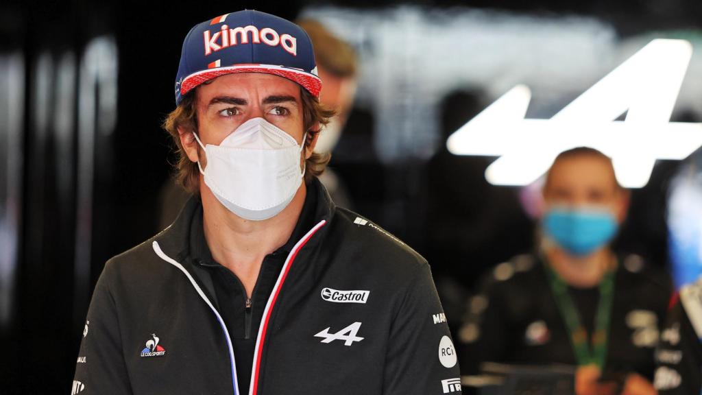 Fernando Alonso y su enfado en el Gran Premio de Austria