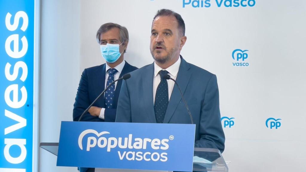 Carlos Iturgaiz, presidente del Partido Popular Vasco.