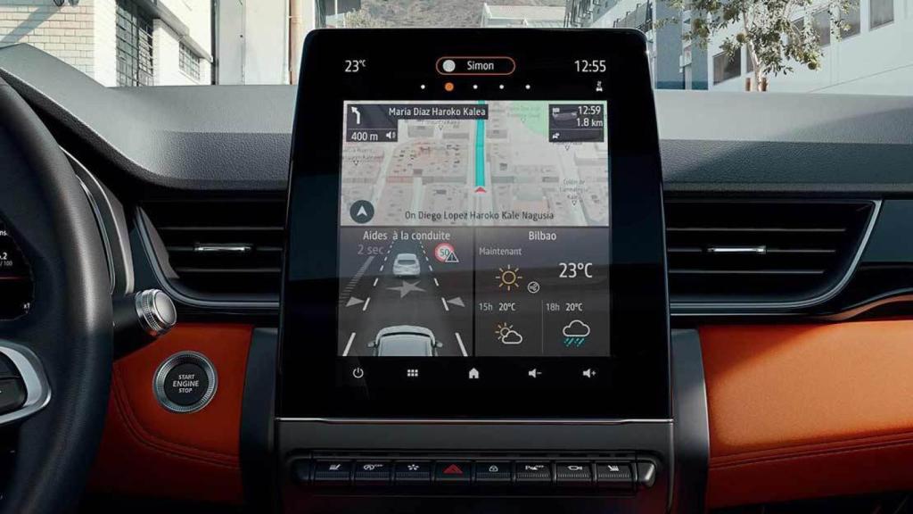 Este Renault Captur híbrido presenta un gasto de entre 5 y 5,5 litros cada 100 kilómetros.