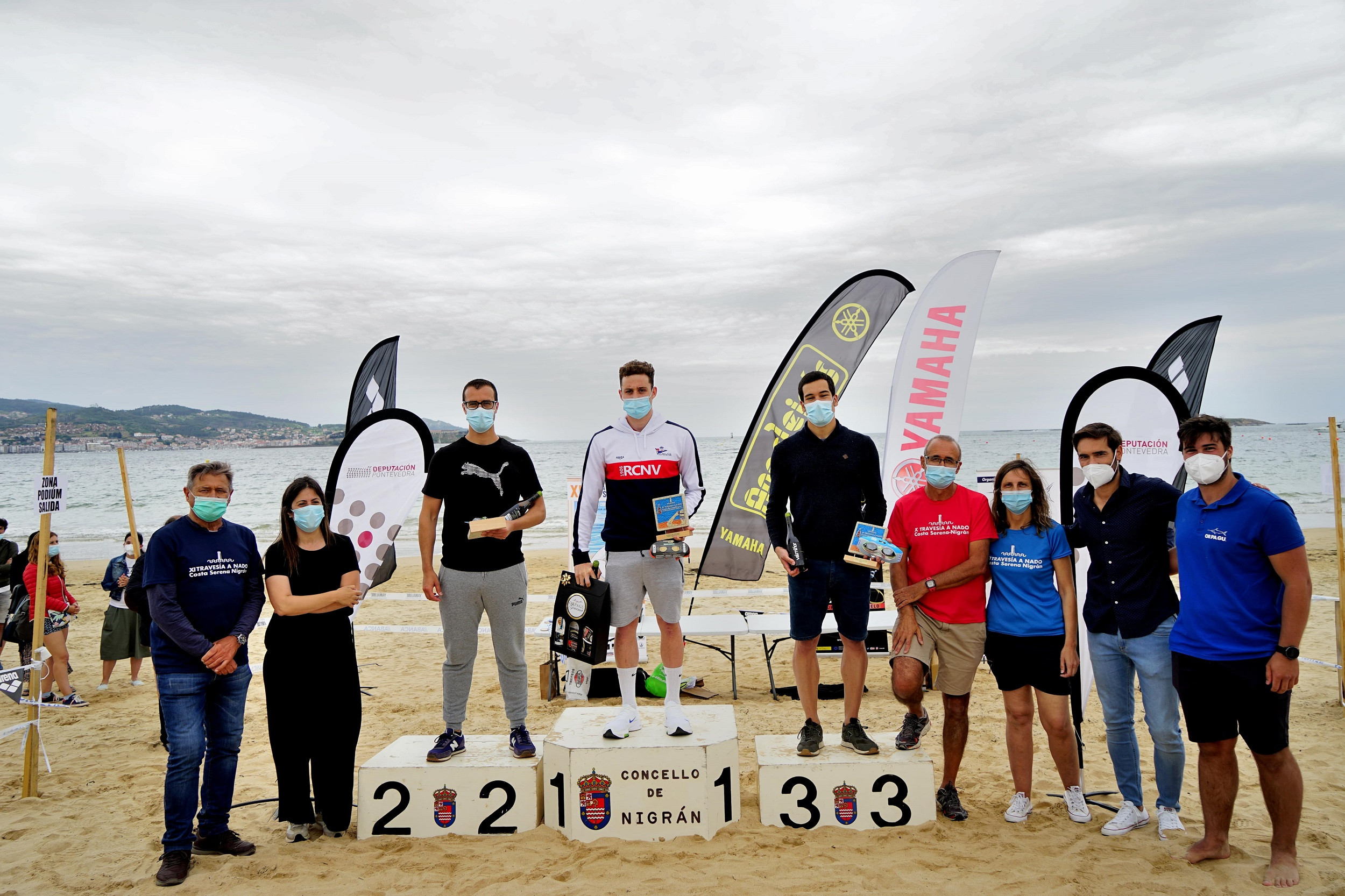 Podium 4.000 masculina.