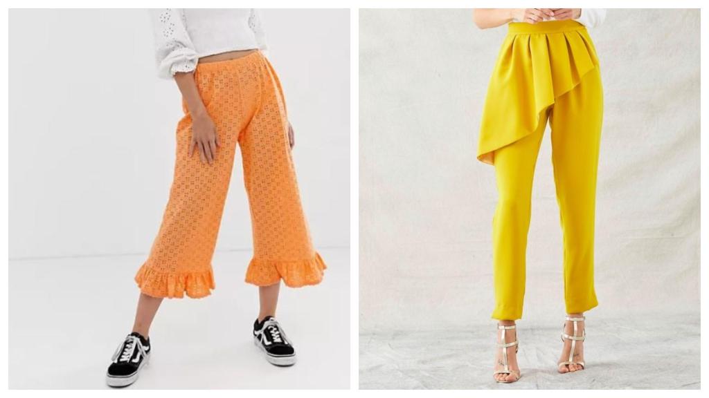 Propuesta de Asos, a la izquierda. Propuesta de Apparentia, a la derecha.