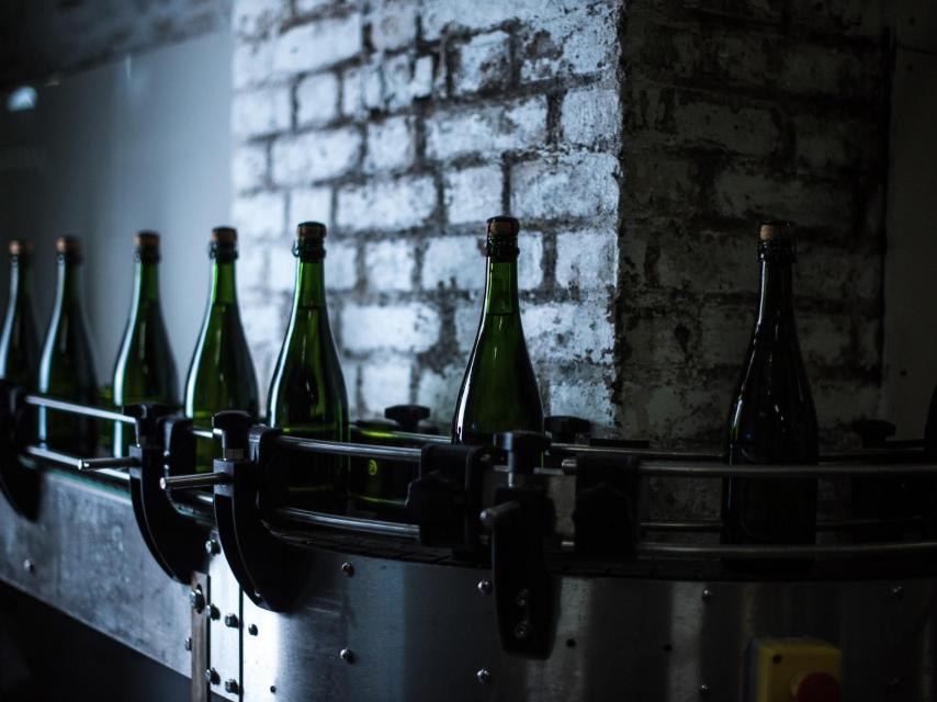 Bodega de champagne.