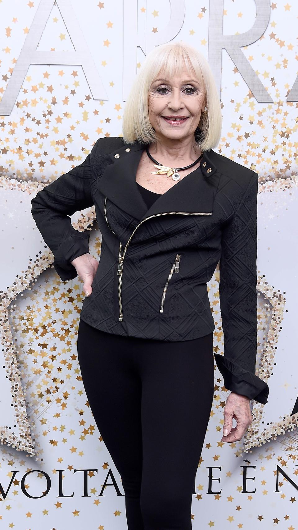 La artista en la presentación de su disco 'Every time it's Christmas'.