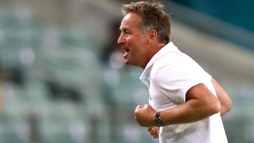 Kasper Hjulmand, seleccionador de Dinamarca durante la Eurocopa 2020