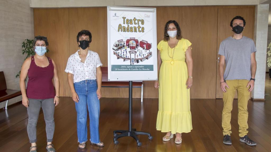 Presentación de Artes Escénicas y Musicales de Castilla-La Mancha 2021. Foto: EP.
