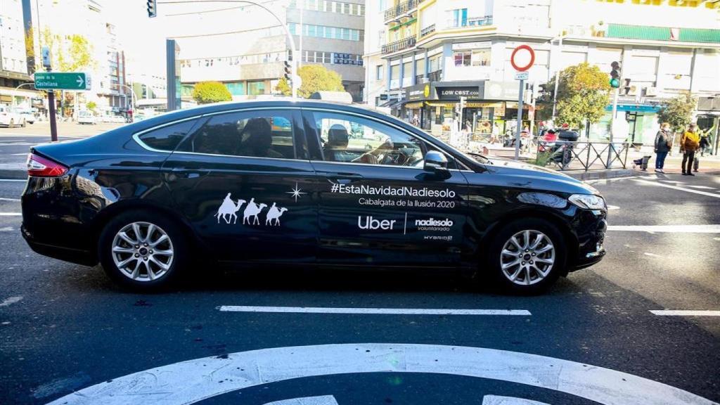 Servicio de Uber en Barcelona