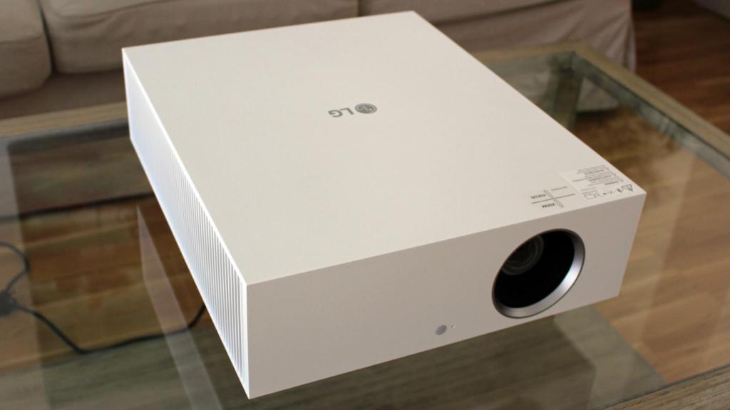 Así es el diseño del proyector de LG.