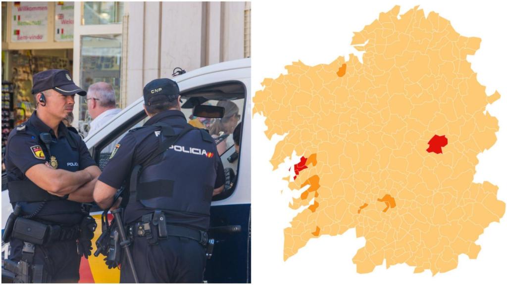 Este es el mapa de Galicia de movilidad, hostelería y restricciones que está en vigor