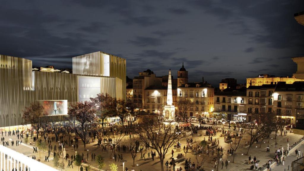 Diseño del edificio ganador del concurso de ideas para el Astoria.