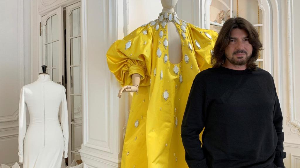 El diseñador francés de Alta Costura Stéphane Rolland.