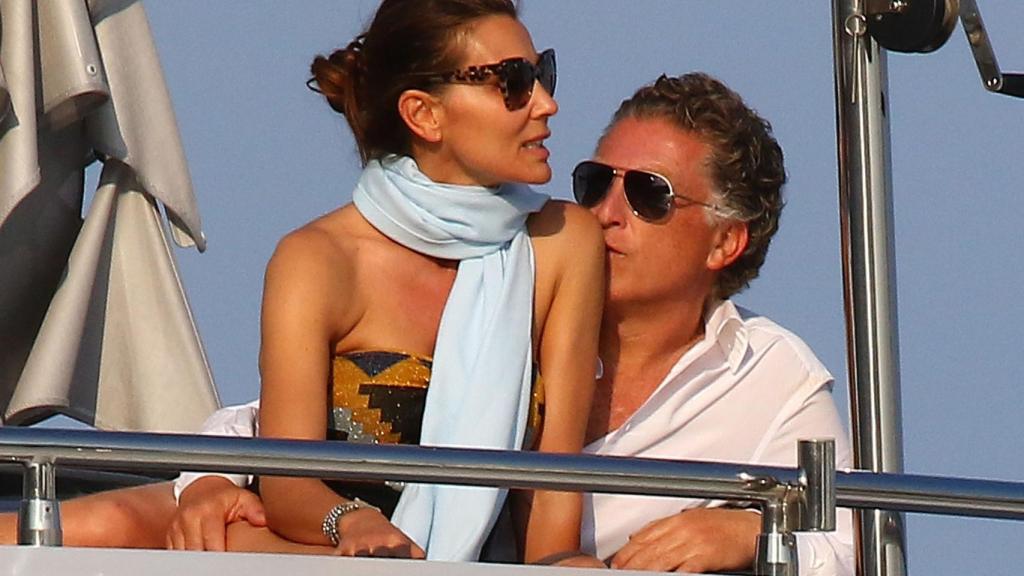 Mar Flores y Elías Sacal durante unas vacaciones en Francia.