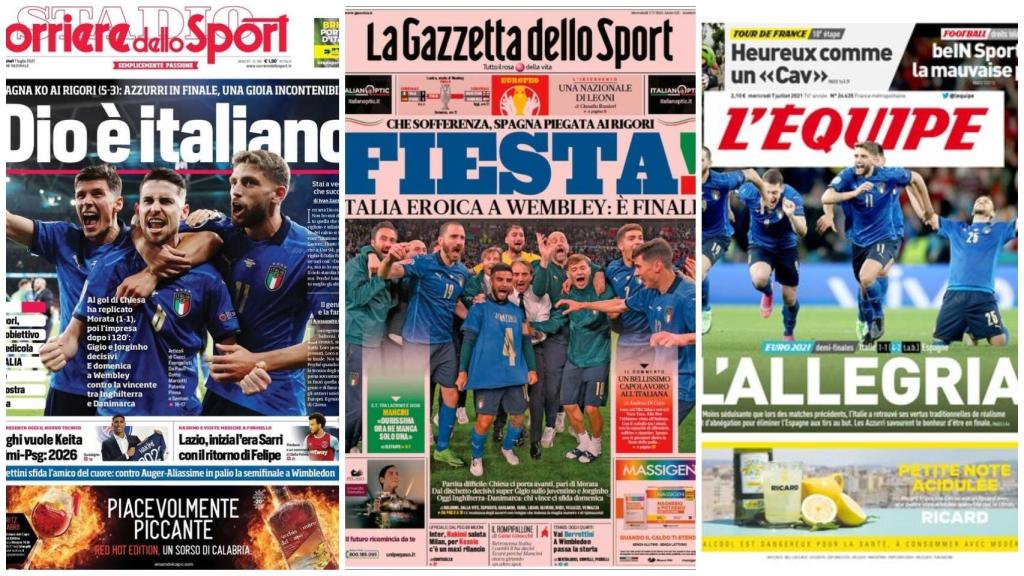 Revista de prensa del Italia - España