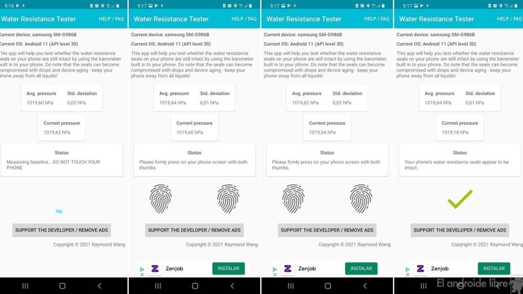 Water Resistance Tester
