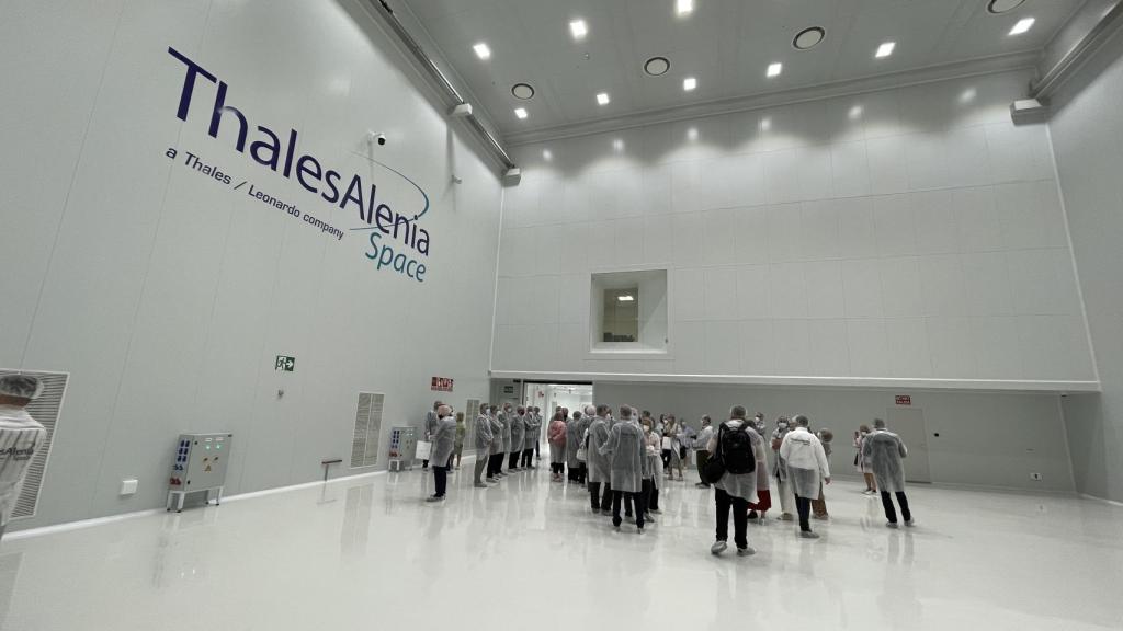 Sala blanca de Thales Alenia