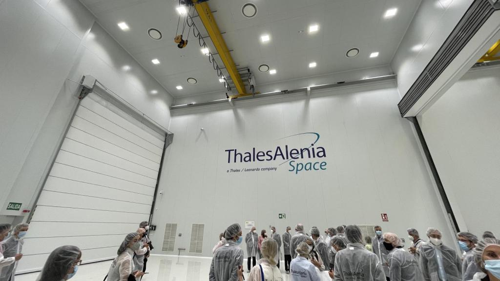 Sala de integración de Thales Alenia