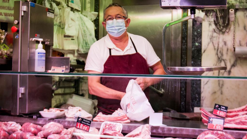 Teo, carnicero del Mercado de las Maravillas.