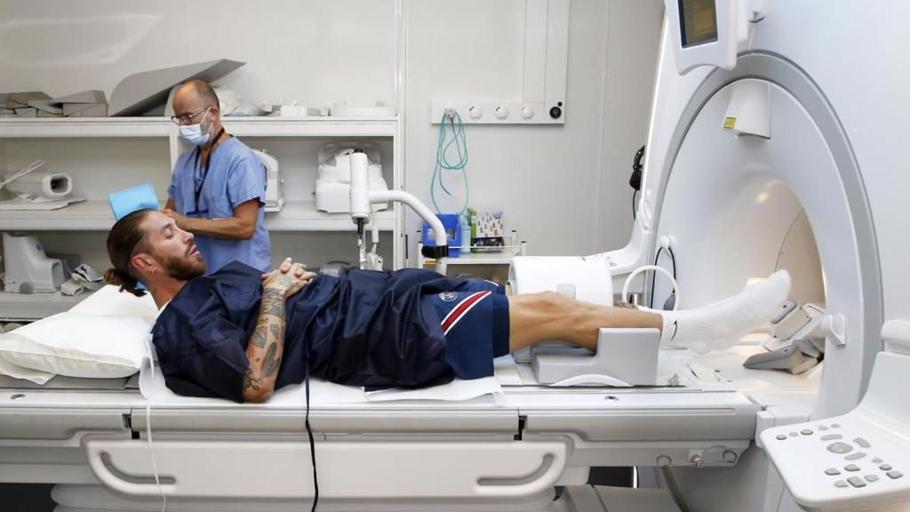 Las primeras fotos de Sergio Ramos en el PSG