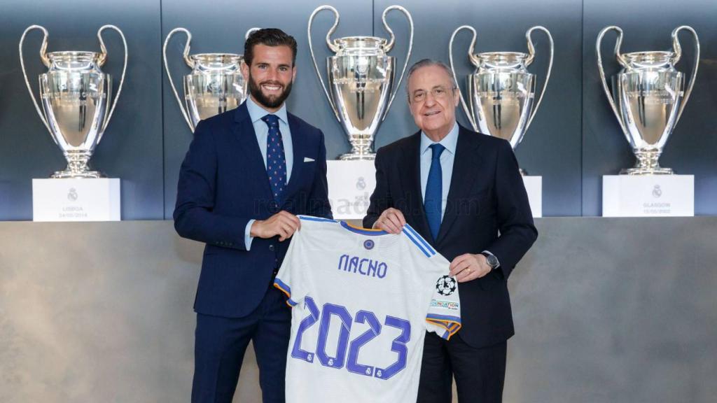 Nacho renueva con el Real Madrid