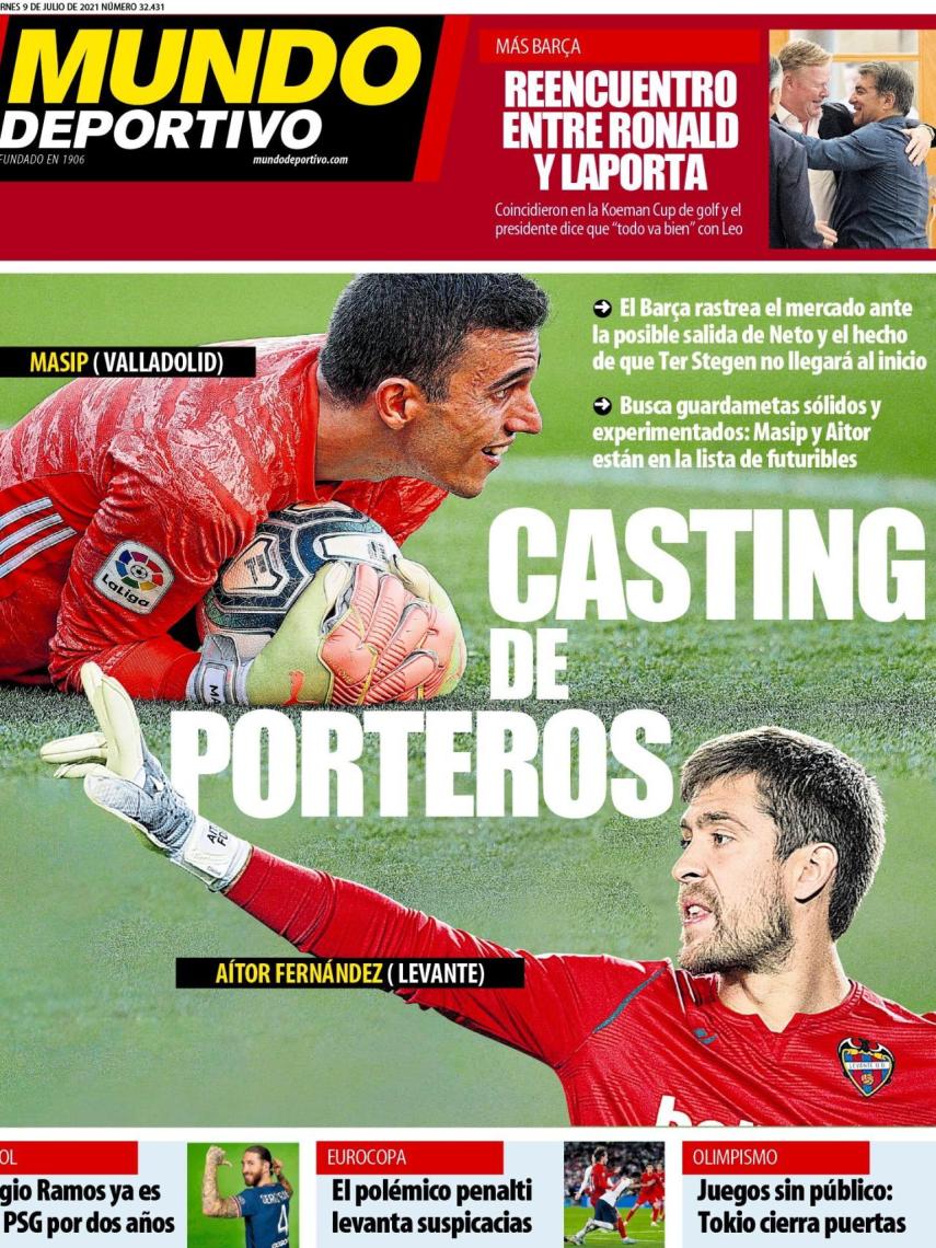 Portada Mundo Deportivo