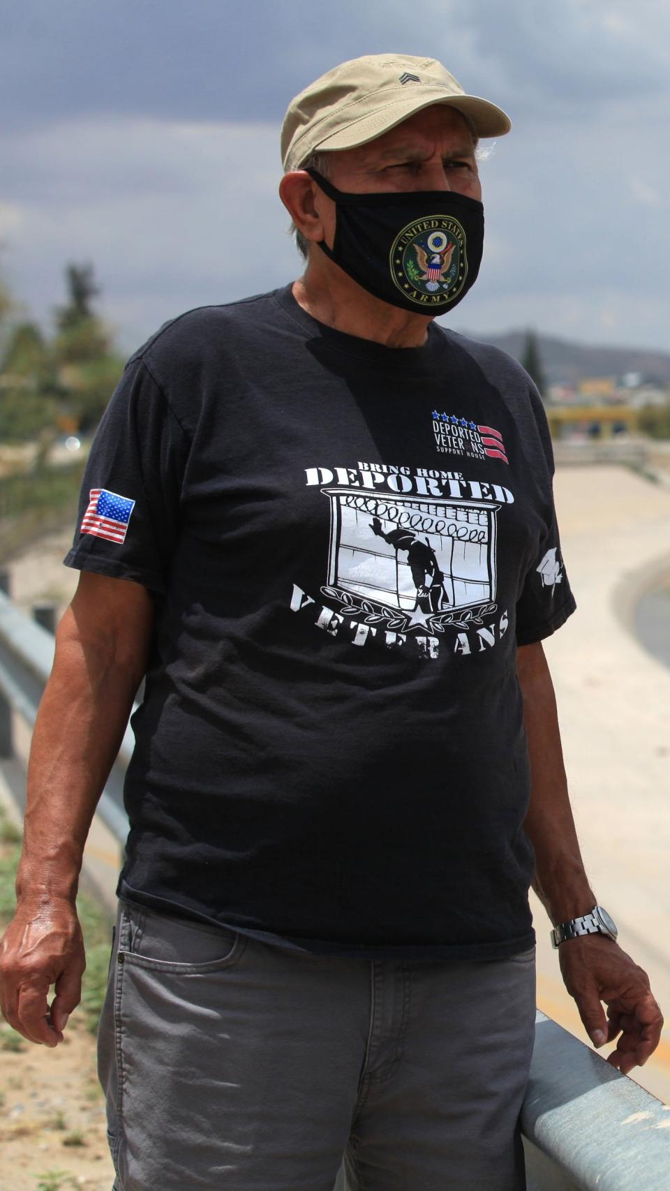 El director de la Casa de Apoyo a Veteranos Deportados, José Francisco López.