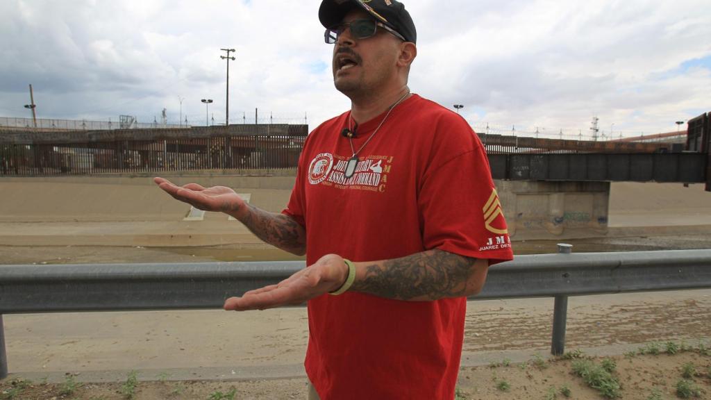 El encargado de la Casa de Apoyo a Veteranos Deportados, Iván Ocón.