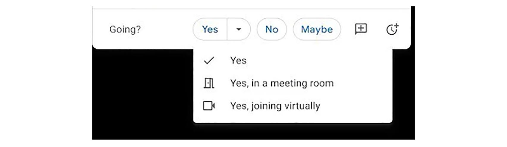 Cómo indicar asistencia en Google Calendar