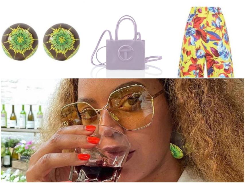 Beyoncé en Los Hamptons, en un montaje de Jaleos.