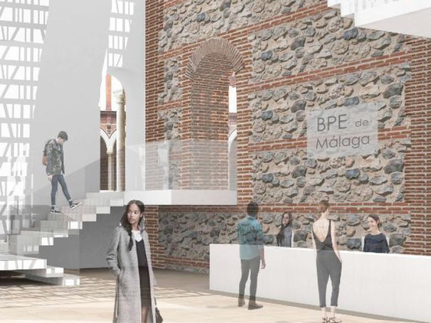 Nuevo acceso previsto desde la calle Pedro de Toledo.