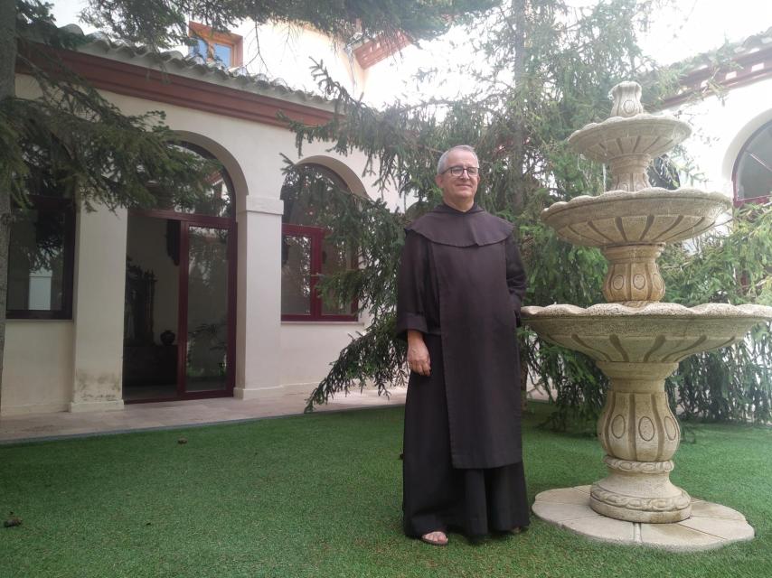 Fray Pascual, prior de la orden de los Carmelitas Descalzos en Caravaca de la Cruz.