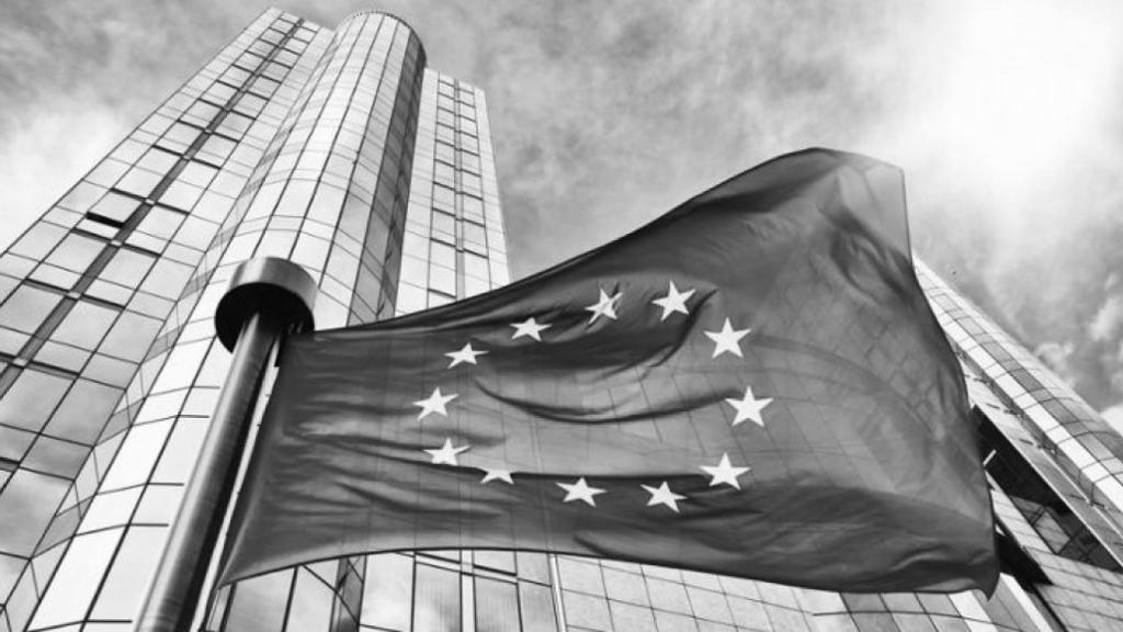 Imagen de una bandera europea.