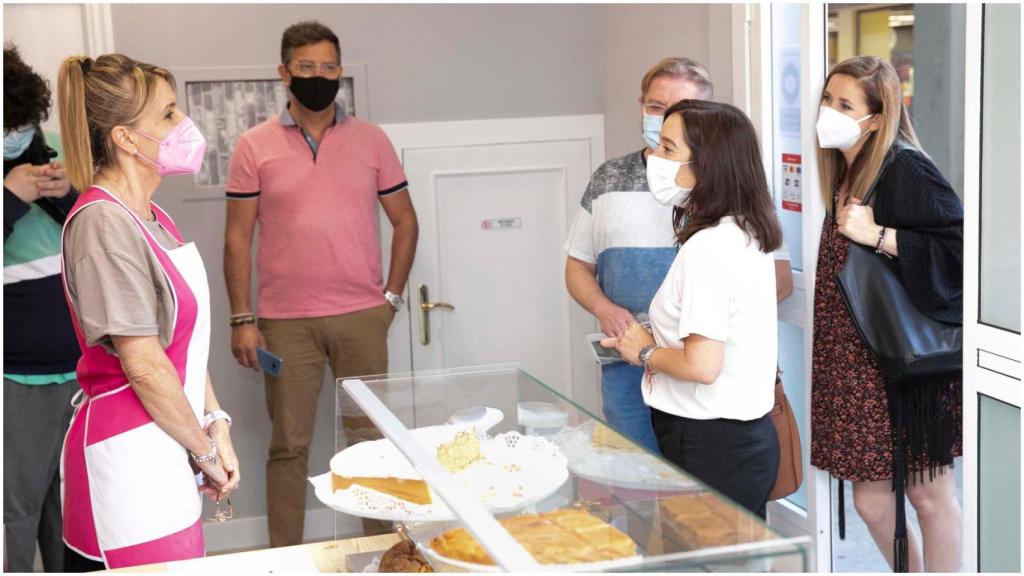 Inés Rey en el Ventorrillo.