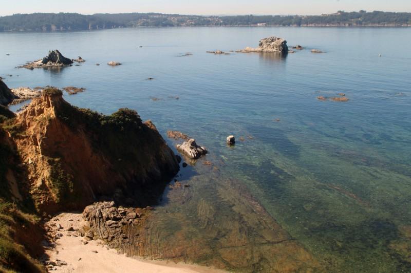 Islote de As Mirandas, en Ares. Foto: Concello de Ares.